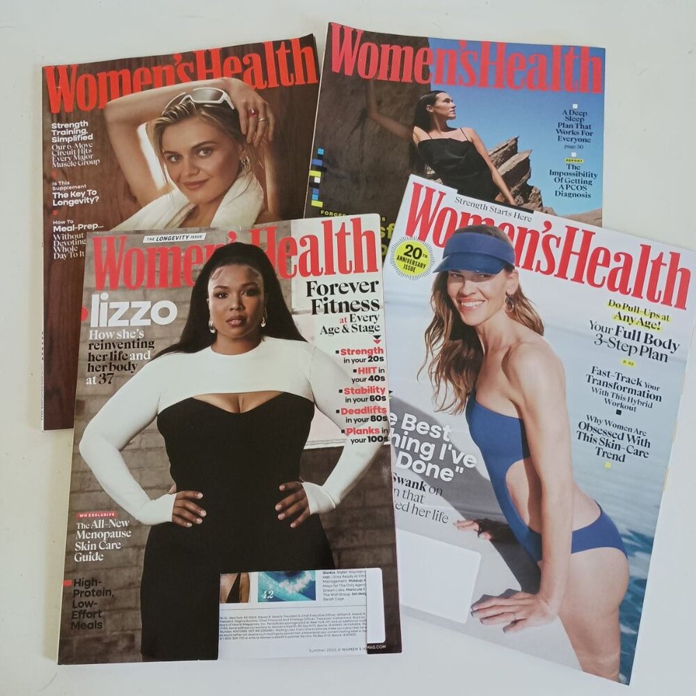 Women's Health magazine 4 pack Nov/Dec 24 to Summer 25